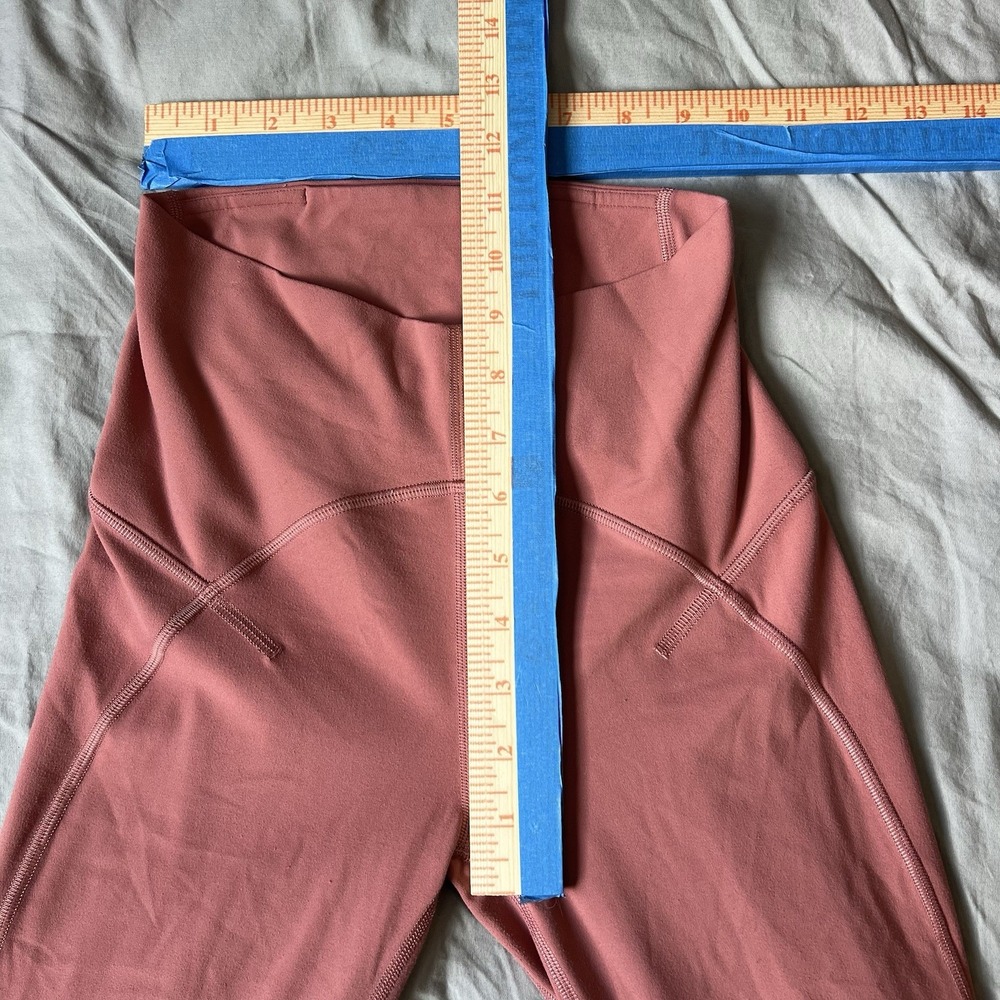 LULULEMON Align High Rise Leggings Desert Red Size 4 Yoga Activewear Soft W5CZUS - Picture 4 of 7